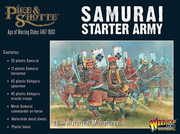 Samurai Starter Army ( Age of Warring States 1467-1603 ) - Pike & Shotte