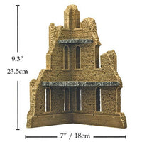 Medium Corner Sandstone - Battlefield in a Box