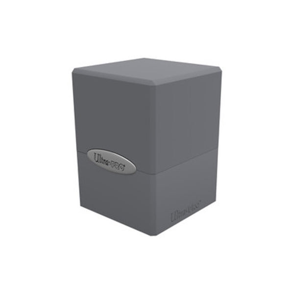 Satin Cube Deck Box Grey - Ultra Pro