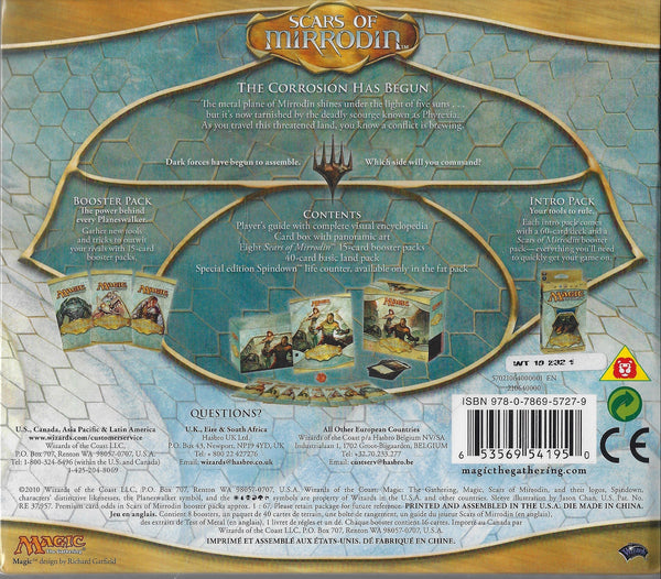 Scars of Mirrodin Bundle / Fat Pack - MTG - Magic The Gathering MantisGamingStudios Scars of Mirrodin Bundle / Fat Pack - MTG - Magic The Gathering MantisGamingStudios