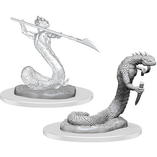 Serpentfolk & Serpentfolk Ghost - Critical Role Unpainted Minis