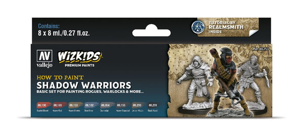 WizKids Premium Paints: Shadow Warriors - Vallejo