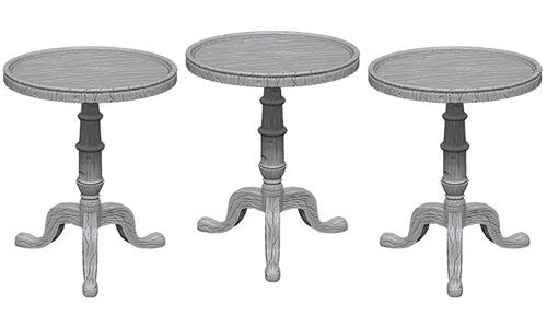 Small Round Tables - Deep Cuts Unpainted Minis