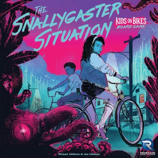 The Snallygaster Situation A Kids on Bikes Board Game - Renegade Studios