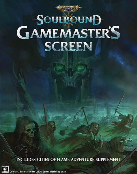 Soulbound Gamemaster's Screen - Warhammer Age of Sigmar Roleplay