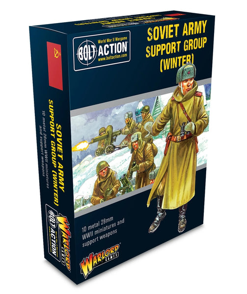 Soviet Army Support Group Winter - Bolt Action