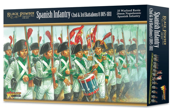Spanish Infantry 2nd and 3rd Battalions 1805-1811 Napoleonic Wars ( 1789-1815 ) - Black Powder