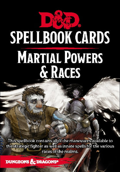 Spellbook Cards: Martial Powers & Races Deck (61 cards) - Gale Force Nine