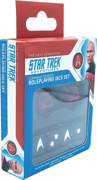 Star Trek Adventures: Command Division Dice Set - Modiphius Entertainment