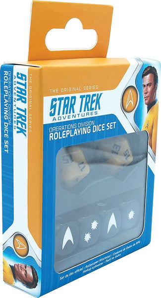 Star Trek Adventures: Operations Division Dice Set - Modiphius Entertainment