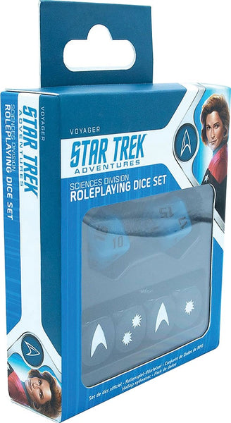 Star Trek Adventures: Sciences Division Dice Set - Modiphius Entertainment