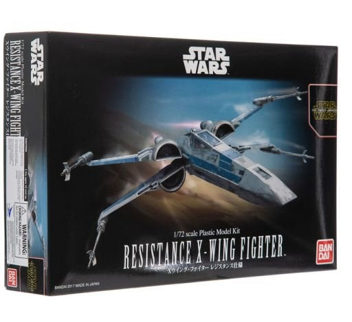 Star Wars The Force Awakens: Resistance X-Wing Fighter (1/72) - Bandai