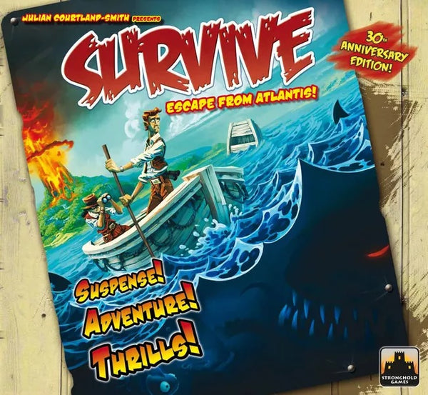 Survive Escape From Atlantis 30th Anniversary Edition - Stronghold Games