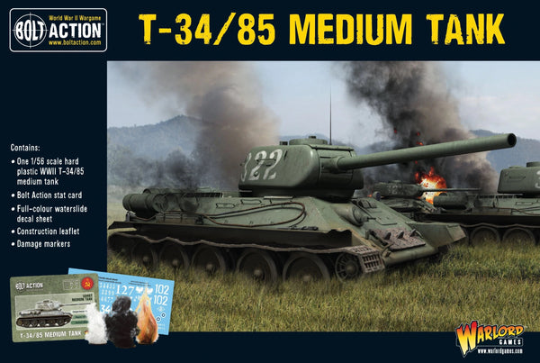 T-34 /85 Medium Tank - Bolt Action