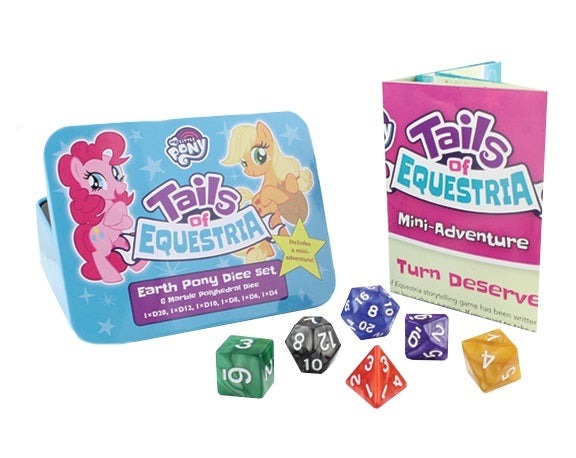 Tails of Equestria: Earth Pony Dice Set - River Horse