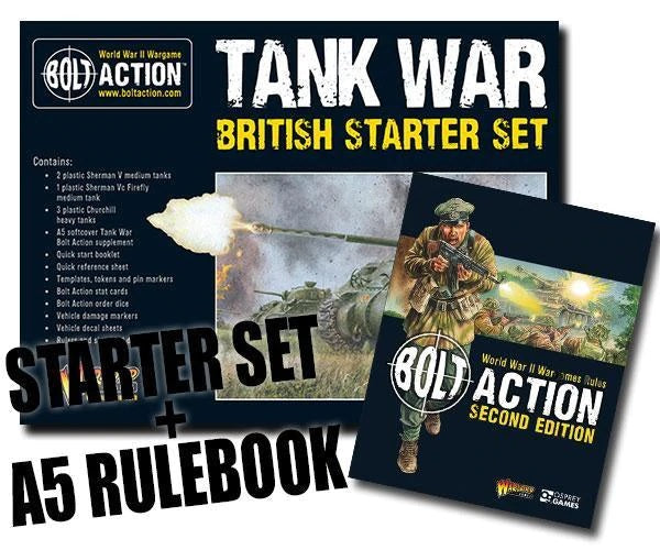 Tank War British Starter Set - Bolt Action