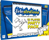 Telestrations Party Game 12 Player Party Pack - USAOPOLY