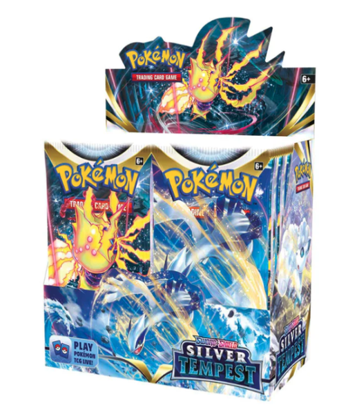 Pokemon CCG Sword & Shield Silver Tempest Booster Box - Pokemon