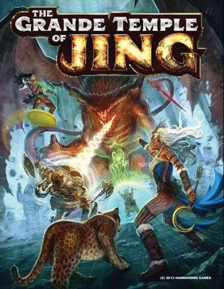 The Grande Temple of Jing (D&D 5E and Pathfinder 2 Compatible) - Hammerdog Games