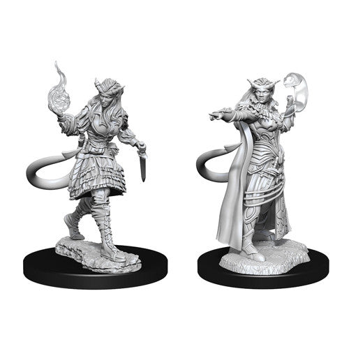 Tiefling Sorcerer Female -  Nolzur's Marvelous Unpainted Minis