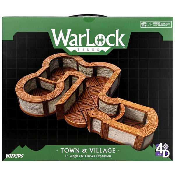 Town & Village Expansion 1" Angles & Curves - WarLock Tiles