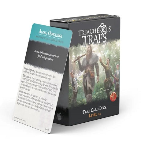 Treacherous Traps Deck Challenge Rating 1-4 - Nord Games