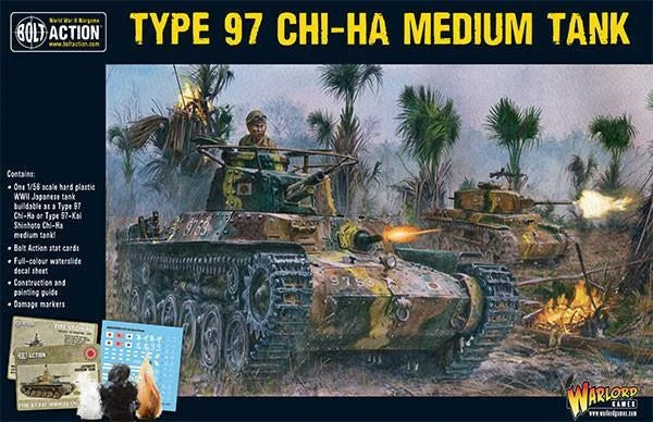 Type 97 CHI-HA Medium Tank - Bolt Action
