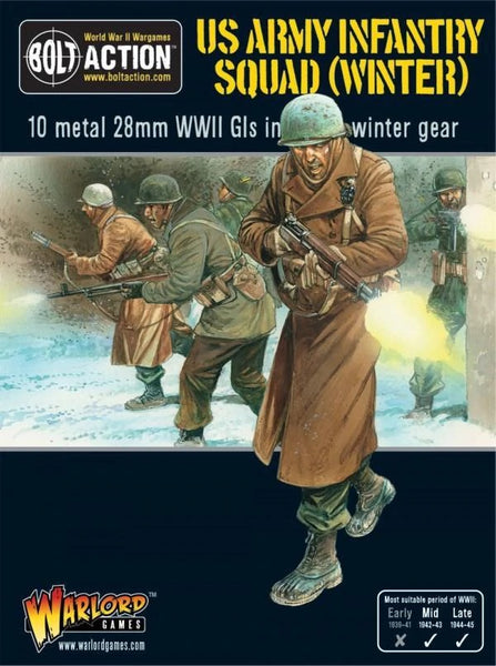 US Army Infantry Squad Winter - Bolt Action