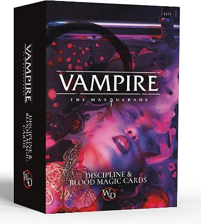 Vampire the Masquerade: Discipline & Blood Magic Cards - World of Darkness