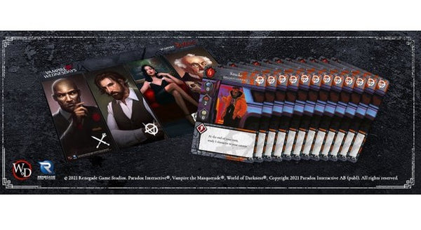 Vampire The Masquerade Rivals: Wednesdays Season 0 Organized Play Kit - Renegade Games Studios