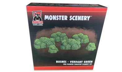Verdant Green Bushes - Monster Scenery