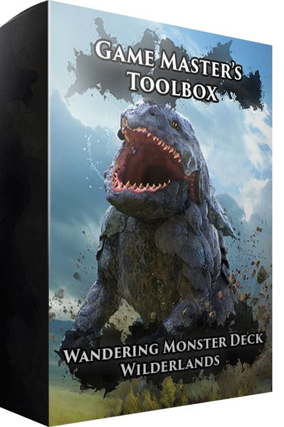 Game Masters Toolbox Wandering Monster Deck Wilderlands - Nord Games