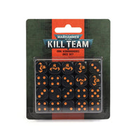 Warhammer 40K: Kill Team Ork Kommandos Dice Set - Games Workshop