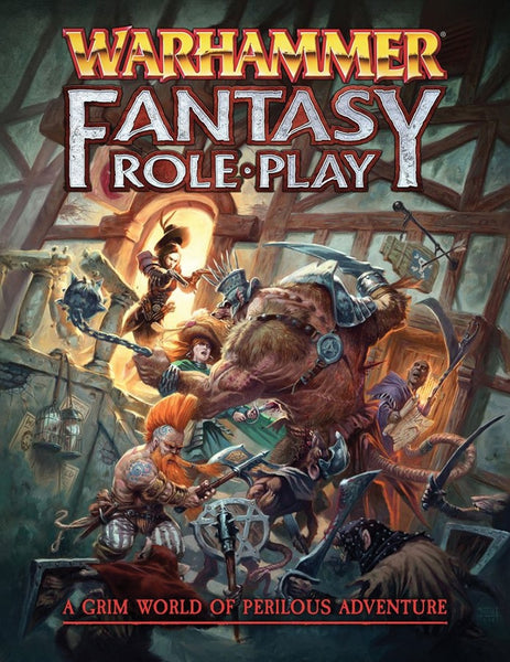 Warhammer Fantasy Core Rulebook (Hard Cover) - Warhammer Fantasy Roleplay 4th Edition
