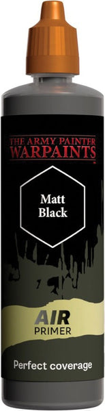 Warpaints Air Matt Black Primer 100 ml - The Army Painter