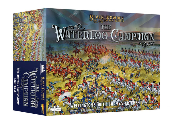 Waterloo Campaign Wellington's British Army Starter Set - Black Powder Epic Battles