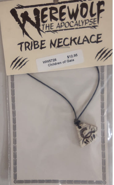 Werewolf The Apocalypse Tribe Necklace: Children of Gaia - White Wolf