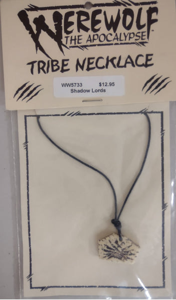 Werewolf The Apocalypse Tribe Necklace: Shadow Lords - White Wolf