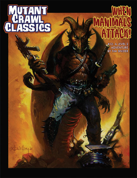 When Manimals Attack #12 - Mutant Crawl Classics