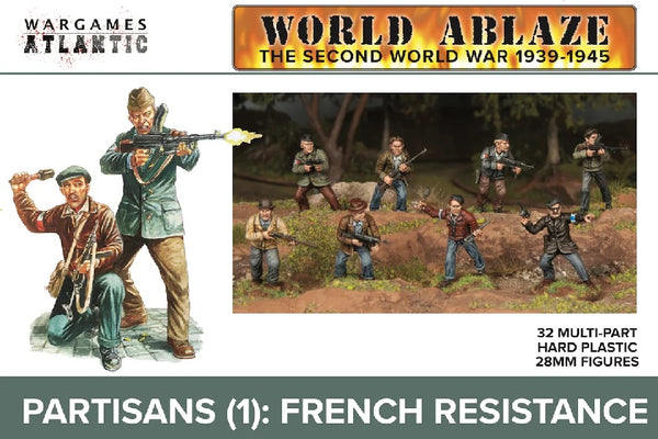 World Ablaze: Partisans French Resistance - Wargames Atlantic