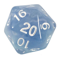 Diffusion Dice XL D20 Sky Blue - Roll 4 Initiative