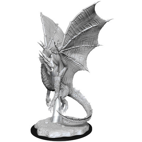 Young Silver Dragon - Nolzur's Marvelous Unpainted Minis