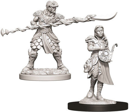 Yuan-ti Pureblood Fighters / Adventures - Nolzur's Marvelous Unpainted Minis