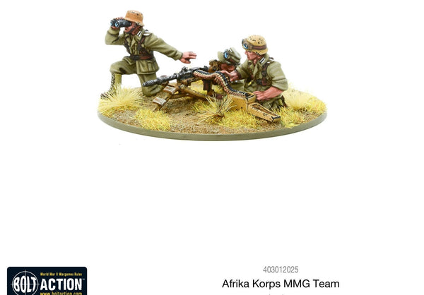 German Afrika Korps MMG Team - Bolt Action