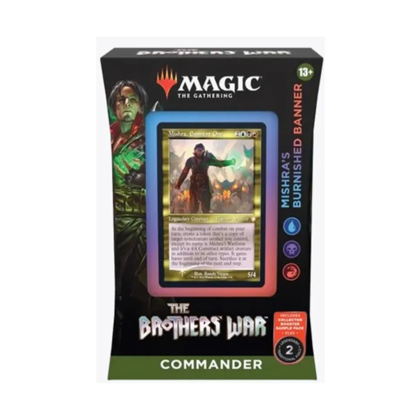 brothers war mtg commander deck Brothers War Commander Deck Mishras Burnished Banner - MTG