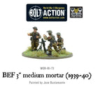 British BEF 3" Medium Mortar - Bolt action