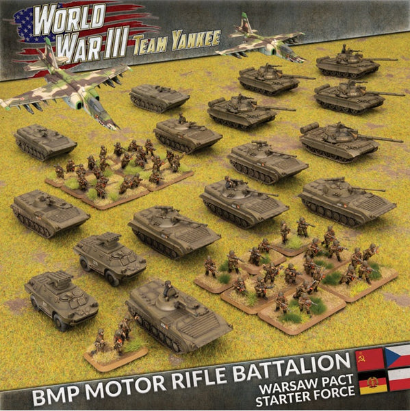 BMP Motor Rifle Battalion Warsaw Pact Starter Force - World War III Team Yankee