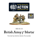 British Army 3" Mortar Team - Bolt action