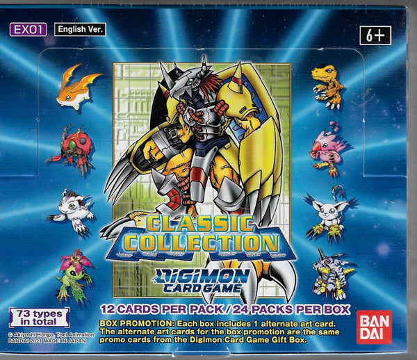 Digimon TCG Classic Collection Display Box EX-01 Digimon TCG Classic Collection Display Box EX-01