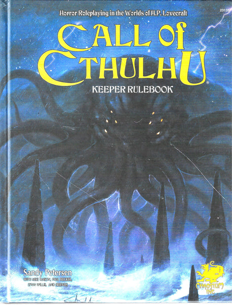 7TH Edition Keeper Rulebook Hardcover - Call of Cthulhu